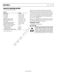 ADF4360-0BCPZRL Datasheet Page 6
