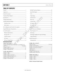 ADF4360-1BCPZ Datasheet Page 2