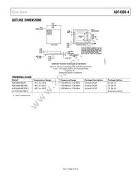 ADF4360-4BCPZRL Datasheet Page 23