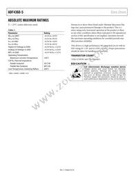 ADF4360-5BCPZ Datasheet Page 6