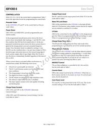ADF4360-6BCPZRL7 Datasheet Page 18