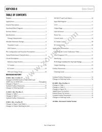 ADF4360-8BCPZRL Datasheet Page 2