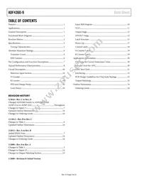 ADF4360-9BCPZRL Datasheet Page 2