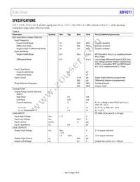 ADF4371BCCZ-RL7 Datasheet Page 3