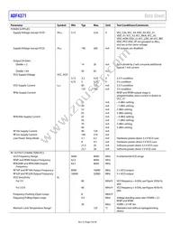 ADF4371BCCZ-RL7 Datasheet Page 4
