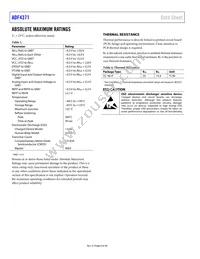 ADF4371BCCZ-RL7 Datasheet Page 8