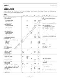 ADF5355BCPZ-RL7 Datasheet Page 4