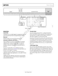ADF5355BCPZ-RL7 Datasheet Page 22