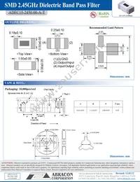 ADFC15-2450.00-A-T Datasheet Page 2