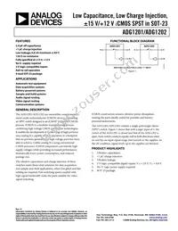 ADG1202BRJZ-REEL7 Datasheet Cover