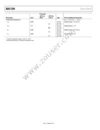ADG1204YRUZ-REEL Datasheet Page 4