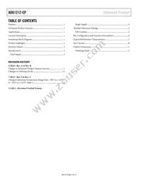 ADG1212SRU-EP-RL7 Datasheet Page 2