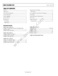 ADG1233YCPZ-REEL Datasheet Page 2