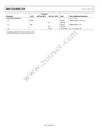 ADG1233YCPZ-REEL Datasheet Page 6
