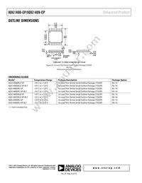 ADG1409SRU-EP Datasheet Page 16