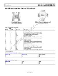 ADG1411WBCPZ-REEL Datasheet Page 7