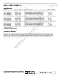 ADG1411WBCPZ-REEL Datasheet Page 16