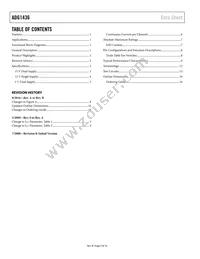 ADG1436YCPZ-REEL Datasheet Page 2