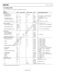 ADG1436YCPZ-REEL Datasheet Page 4
