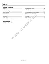 ADG1517BCPZ-REEL7 Datasheet Page 2