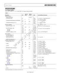 ADG1608BCPZ-REEL7 Datasheet Page 3