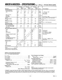 ADG201AKR-REEL7 Datasheet Page 2