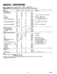 ADG201HSKR-REEL Datasheet Page 2