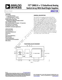 ADG2128YCPZ-HS-RL7 Datasheet Cover