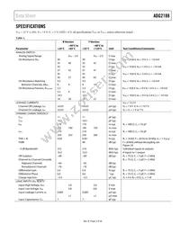 ADG2188YCPZ-HS-RL7 Datasheet Page 3