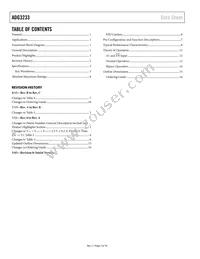 ADG3233BRMZ-REEL7 Datasheet Page 2
