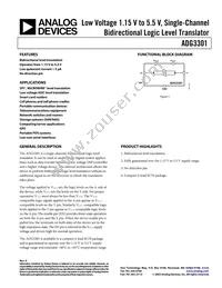 ADG3301BKSZ-REEL Datasheet Cover