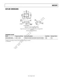 ADG3301BKSZ-REEL Datasheet Page 19