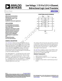 ADG3304BCBZ-REEL Datasheet Cover