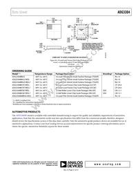 ADG3304BCBZ-REEL Datasheet Page 21