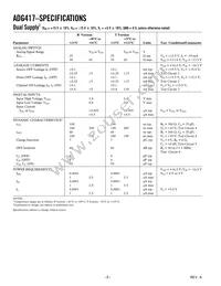 ADG417BR-REEL Datasheet Page 2