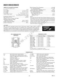ADG432BR-REEL Datasheet Page 4