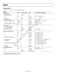 ADG436BR-REEL Datasheet Page 4
