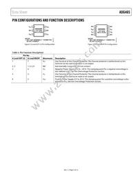 ADG465BRTZ-REEL7 Datasheet Page 5