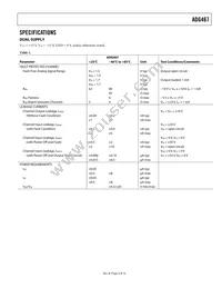 ADG467BRS-REEL Datasheet Page 3
