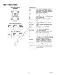 ADG511BR-REEL7 Datasheet Page 6
