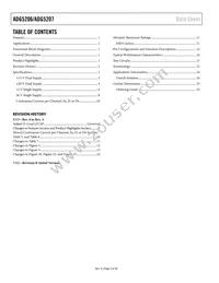 ADG5207BRUZ-RL7 Datasheet Page 2