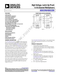 ADG5209BRUZ-RL7 Datasheet Cover