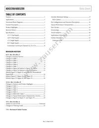 ADG5209BRUZ-RL7 Datasheet Page 2