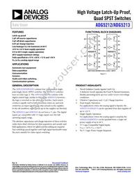 ADG5213BRUZ-RL7 Datasheet Cover