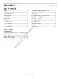 ADG5213BRUZ-RL7 Datasheet Page 2