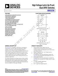 ADG5236BRUZ-RL7 Datasheet Cover