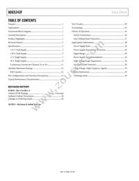 ADG5243FBRUZ-RL7 Datasheet Page 2
