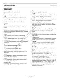 ADG5409BCPZ-REEL7 Datasheet Page 18