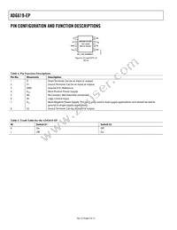 ADG619SRJZ-EP-RL7 Datasheet Page 6