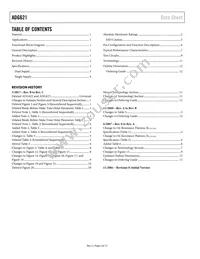 ADG621BRMZ Datasheet Page 2